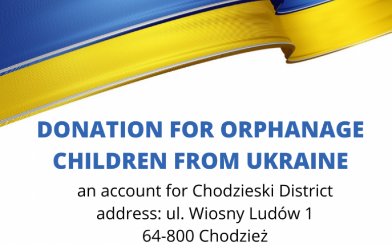 Donation for orphanage children from Ukraine
