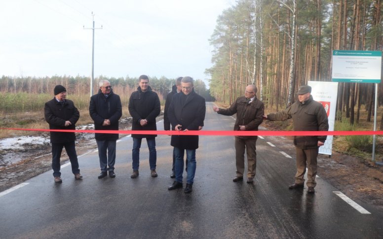 Uroczyste otwarcie drogi powiatowej 