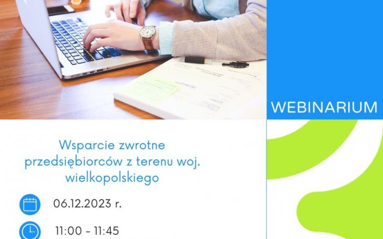 Wsparcie zwrotne przedsiębiorców z terenu woj. wielkopolskiego