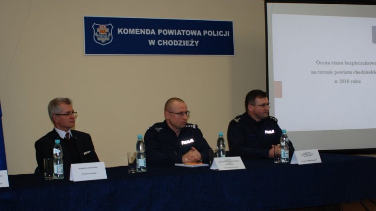 Chodziescy policjanci podsumowali rok