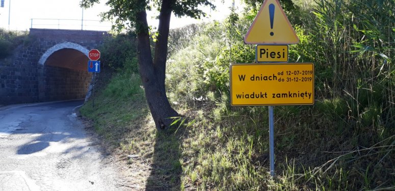 Dzisiaj w nocy potrwają prace przy wiadukcie - będzie głośno