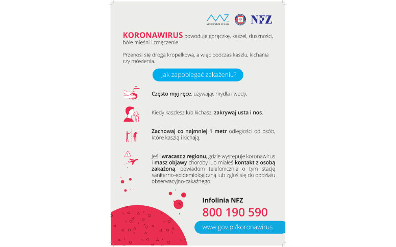 Koronawirus - Jak zapobiegać zakażeniu?