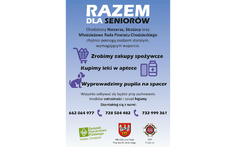 Młodzież pomoże starszym