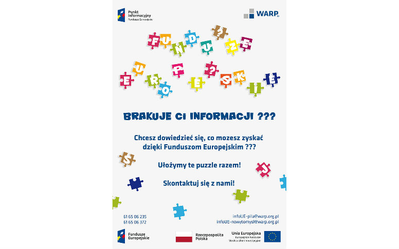 Punkt Informacyjny Funduszy Europejskich zaprasza do bezpłatnych usług informacyjnych