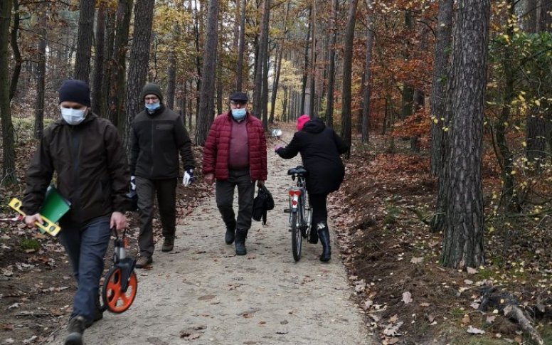 Ścieżka czeka na rowerzystów