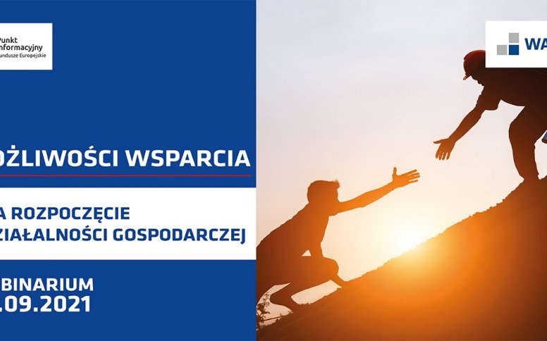 Webinarium - otrzymaj wsparcie na rozpoczęcie działalności